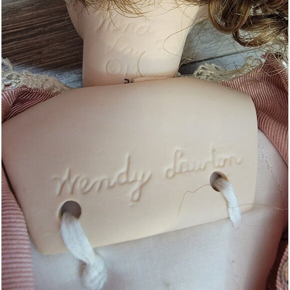 Ashton Drake Galleries Meg Porcelain Doll Little Women Artist Wendy Lawton 7096C - Picture 10 of 11